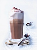 Cocoa with milk froth
