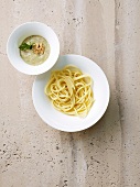 Spaghetti mit Steinpilzpesto