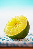 Squeezed lime half