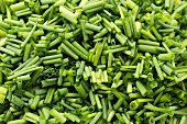 Lots of chopped chives (filling the image)