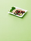 Greek Salad Stuffed Pita
