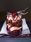Black Forest cherry trifle