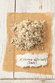Dried marshmallow root (Althaea officinalis)
