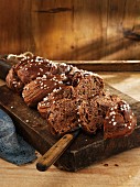 Chocolate Hefezopf (sweet bread from southern Germany)