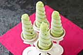 Avocado Lime Jalapeno Pops Sweetened with Agave Nectar