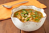 A Bowl of Pressure Cooker Gluten Free Bean Soup