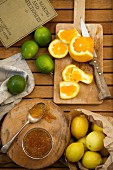 Citrus fruit marmalade