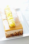 Cheesecake with pineapple