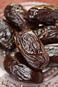 Dried Medjool dates (close-up)