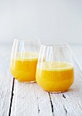 Orange and mango juice