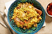 Cous cous, Trapani, Sicily, Italy