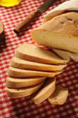 Pane toscano sciocco, traditional Tuscany bread salt-free, Tuscany, Italy, Europe