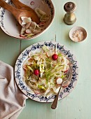Fennel salad with radishes