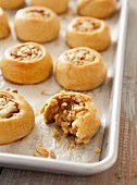 A Tray of Freshly Baked Knish