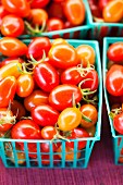 Organic Cherry Tomatoes at the Farmers Market