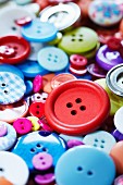 Many, multicoloured buttons