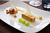 Foie gras with marinated apple