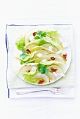 Endive salad with pears and feta