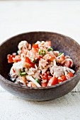 Tuna and tomato salad