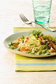 Sauerkraut salad with fennel and grapefruit