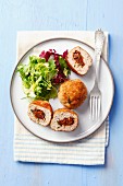 Pork meatballs with sundried tomatoes