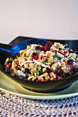 Quinoa salad with cranberries