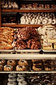 Bakery With Display of Donuts and Pastries