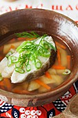 Russian fish soup