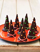 Chocolate witches hats