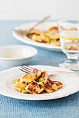 Potato gnocchi with lima beans