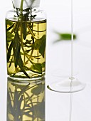 Home-made herb oil