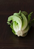 A fresh romaine lettuce