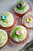Spring cupcakes