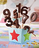 Chocolate numbers for a party