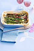Leek and onion cake with a puff pastry base