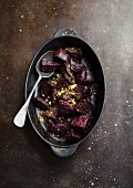 Roasted beetroot with dukkah