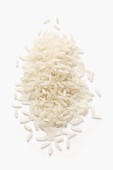 A pile of jasmine rice (close-up)