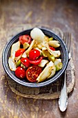 Fennel salad with tomatoes