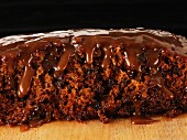 Sticky toffee pudding with caramel sauce