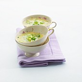 Courgette and potato soup