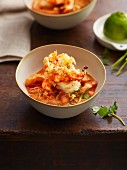 Vegetable and coconut ragout