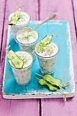Tarator – cold cucumber soup with walnuts and buttermilk