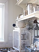 White vintage kitchen (detail)