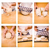 Rye bread step-by-step