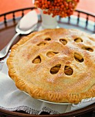 Autumnal apple pie