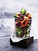 Bean salad with chilli