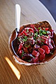 Beetroot and carrot salad