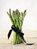 A bunch of green asparagus