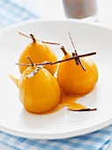 Poached pears