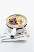 Oven-baked rice pudding
